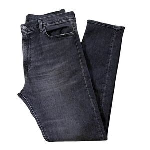 LEVI’S ~ Big E Reproduction ~ 512 Black Denim ~ size 36/34 ~ leather patch